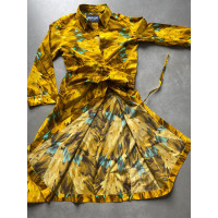 Samantha Sung Kleid aus Baumwolle in Gelb