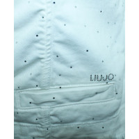 Liu Jo Jacke/Mantel aus Baumwolle in Weiß