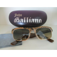 John Galliano Sonnenbrille in Braun