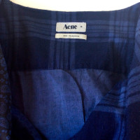 Acne Jumpsuit Cotton in Blue