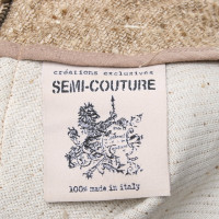 Semi Couture Jurk in Beige