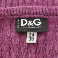 D&G Sweater in purple