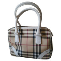 Burberry Handtas Leer in Beige