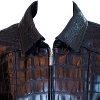 Brioni Jacket made of crocodile leather