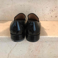 Salvatore Ferragamo Lace-up shoes Patent leather in Black