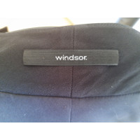 Windsor Blazer aus Seide in Schwarz