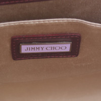 Jimmy Choo Handtasche in Bordeaux