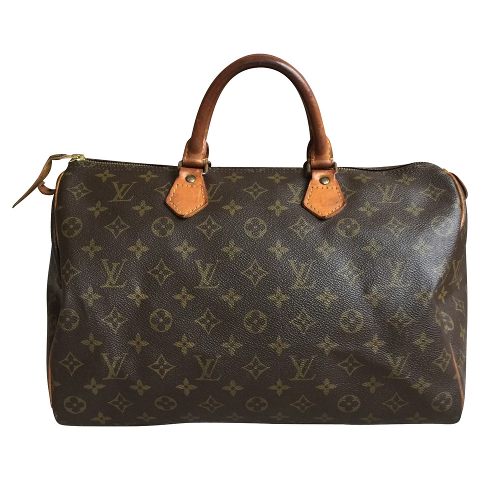 Louis Vuitton Speedy 35 Canvas in Bruin