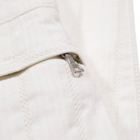 Turnover Trousers Cotton in Cream