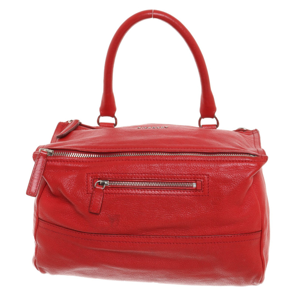 Givenchy Pandora Bag Medium aus Leder in Rot