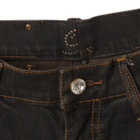 Blumarine Jeans with Rhinestone applications