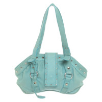 Laurèl Handbag Leather in Turquoise