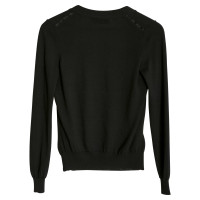 Yves Saint Laurent Cardigan van zwart wol