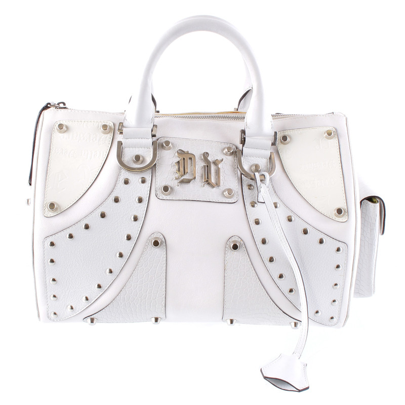 Versace Leather bag with rivets
