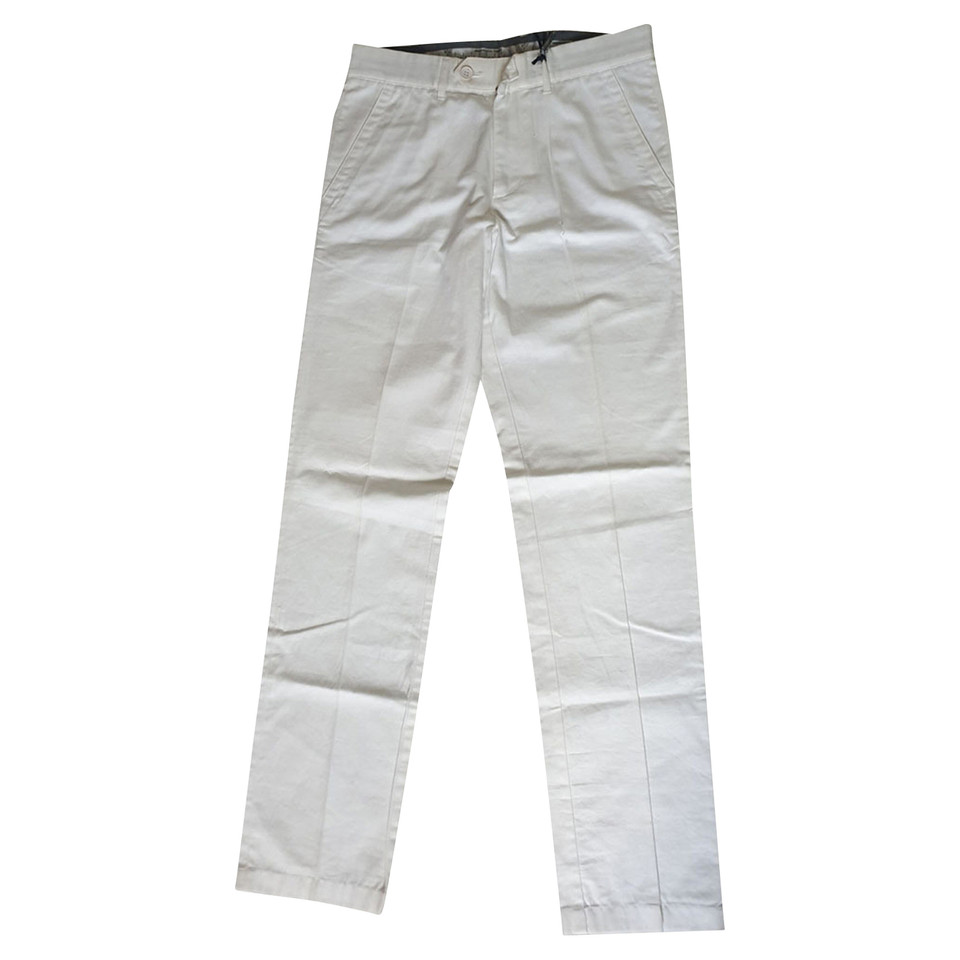 Alessandrini Trousers Cotton in White