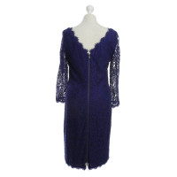 Diane Von Furstenberg Lace dress in blue