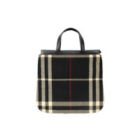 Burberry Tote Bag aus Wolle in Schwarz