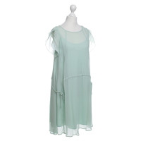 Band Of Outsiders Silk dress in green