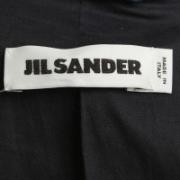 Jil Sander Leather jacket in dark blue