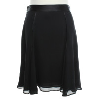 La Perla Silk skirt in black