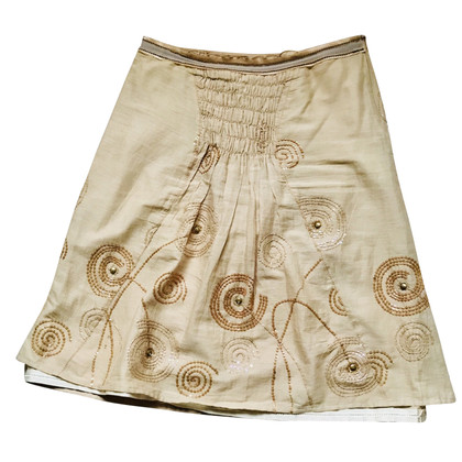 Schumacher Skirt Cotton in Beige