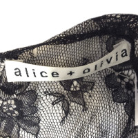 Alice + Olivia Haut dentelle