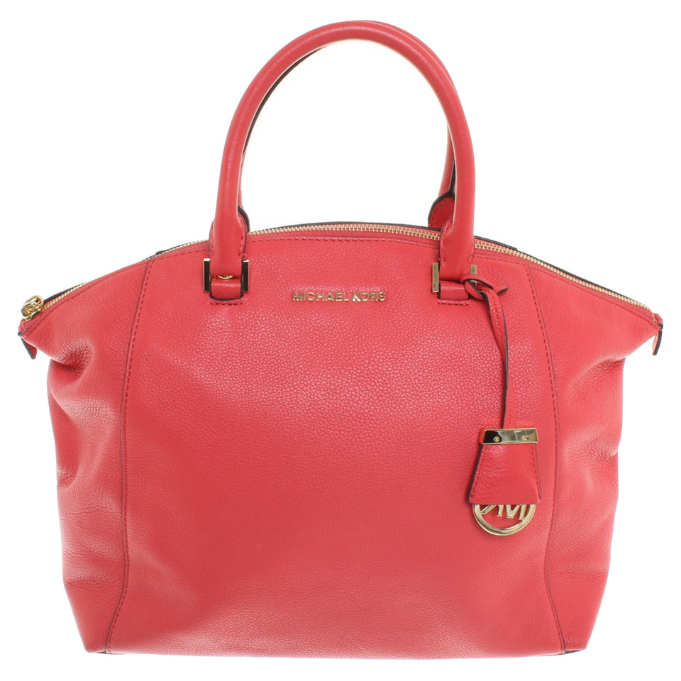 Michael Kors Handtas in Coral Red