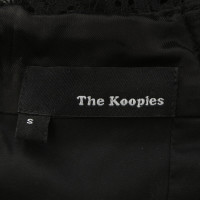 The Kooples robe en peau d'agneau