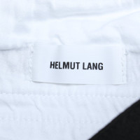 Helmut Lang Pantaloni in bianco e nero