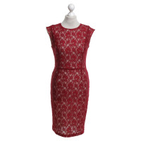 French Connection Lace dress in red