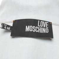 Moschino Love Veste en jean à franges