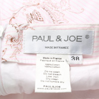 Paul & Joe Jupe en Coton en Rose/pink