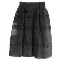 Temperley London Skirt Silk in Black