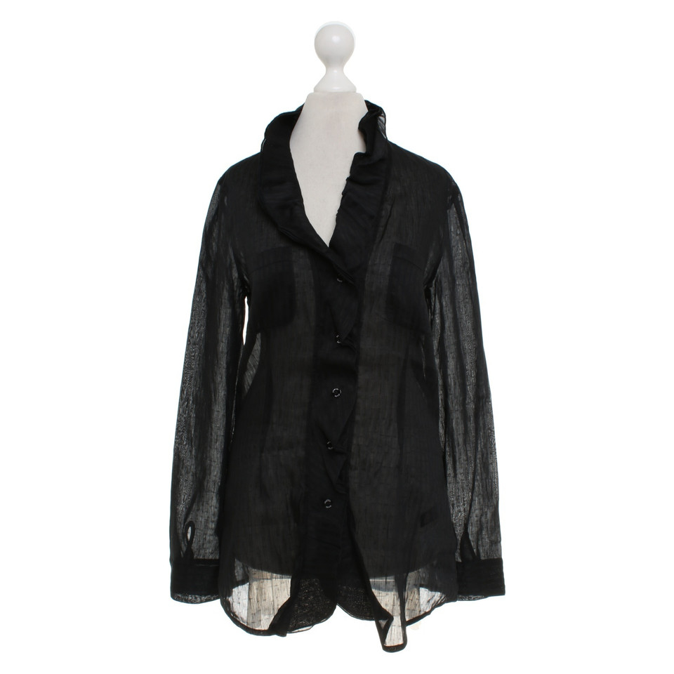 Armani Jeans Blouse en noir