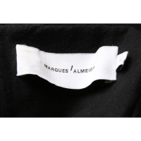 Marques'almeida Oberteil aus Baumwolle in Schwarz