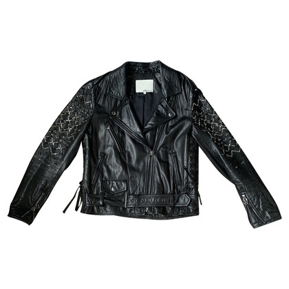 3.1 Phillip Lim Jacket/Coat Leather in Black