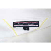 Tommy Hilfiger Giacca/Cappotto in Cotone in Bianco