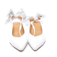 Ganni Pumps/Peeptoes Leather in White
