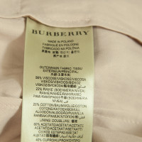 Burberry Prorsum Jacke/Mantel aus Baumwolle in Rosa / Pink
