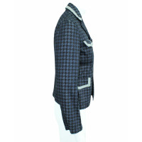 Comme Des Garçons Giacca/Cappotto in Cotone in Blu