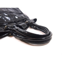 Chloé Shopper Patent leather in Black