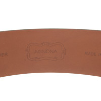 Agnona Gürtel aus Leder in Braun