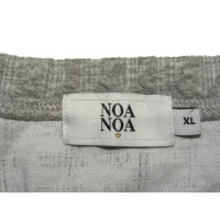 Noa Noa Kleid aus Baumwolle in Grau