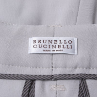 Brunello Cucinelli Broek in grijs