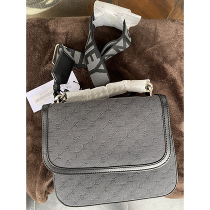 Stella McCartney Shoulder bag Jeans fabric in Grey