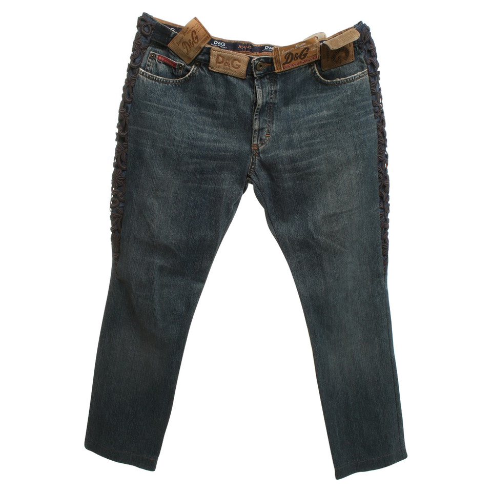 D&G Jeans with decorative details