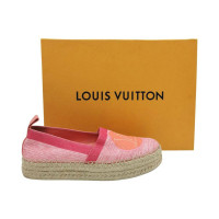 Louis Vuitton Slipper/Ballerinas aus Canvas in Rosa / Pink