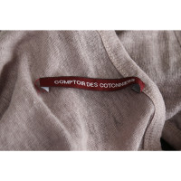 Comptoir Des Cotonniers Top Linen in Taupe