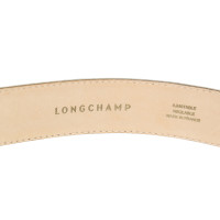 Longchamp Gürtel mit Krokodil-Prägung