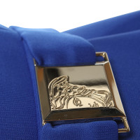 Versace Évasé Robe bleu